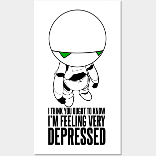 Marvin Depressed Posters and Art